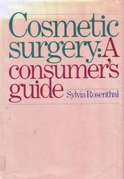 Cover of: Cosmetic Surgery by Sylvia Dworsky Rosenthal