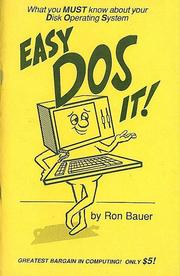 Easy DOS it! by Ron Bauer
