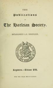 Cover of: The parish registers of St. Michael, Cornhill, London by partly ed. by Joseph Lemuel Chester.