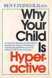Cover of: Why Your Child is Hyperactive