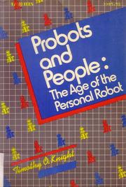 Cover of: Probots and People: The Age of the Personal Robot