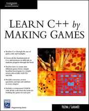 Learn C++ by making games by Erik Yuzwa, Francois Dominic Laramee