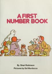 Cover of: A first number book
