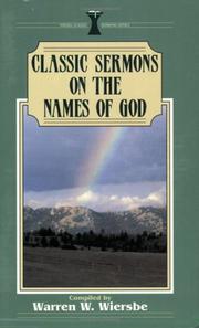 Cover of: Classic sermons on the names of God