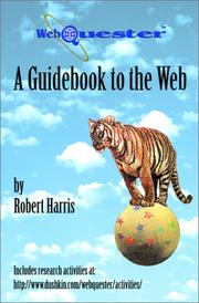 Cover of: WebQuester: A Guidebook to the Web