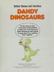 Cover of: Dandy dinosaurs. by 