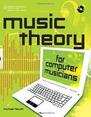 Cover of: Music theory for computer musicians by Michael Hewitt