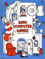 101 BASIC computer games by David H. Ahl