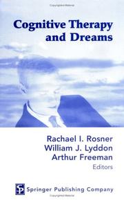 Cover of: Cognitive Therapy and Dreams