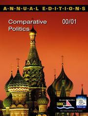 Cover of: Annual Editions: Comparative Politics 00/01 (Annual Editions)