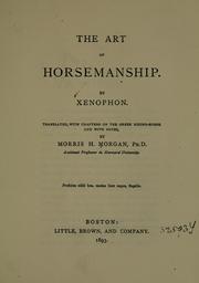 Cover of: The art of horsemanship