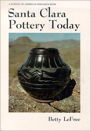 Cover of: Santa Clara pottery today
