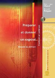 Cover of: Préparer et donner un exposé by Dominique Chassé