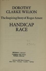 Cover of: Handicap race: the inspiring story of Roger Arnett