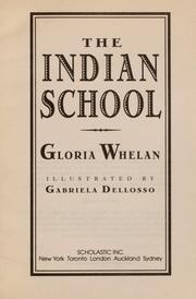 The Indian school by Gloria Whelan