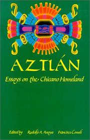 Cover of: Aztlán: Essays on the Chicano Homeland
