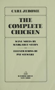 Cover of: The complete chicken