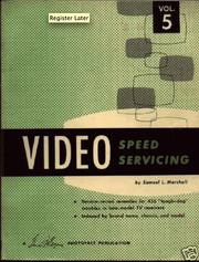 Cover of: Video Speed Servicing