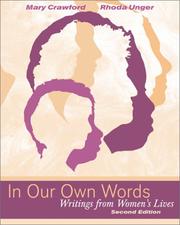 Cover of: In our own words: writings from women's lives
