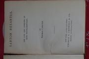 Cover of: Sartor resartus. | Thomas Carlyle