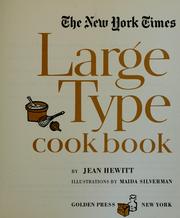 Cover of: The New York times large type cookbook.