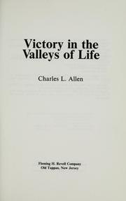 Cover of: Victory in the valleys of life