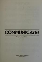 Cover of: Communicate!