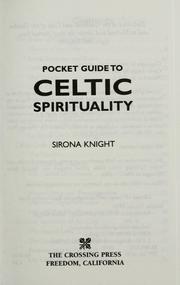 Cover of: Pocket guide to Celtic spirituality
