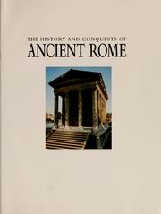 Cover of: History and Conquests of Ancient Rome by 