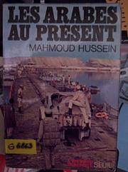 Cover of: Les Arabes au présent.