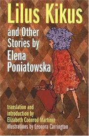 Lilus Kikus and other stories by Elena Poniatowska, Elizabeth Coonrod Martinez