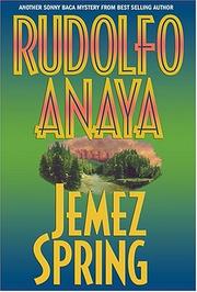 Jemez Spring (Sonny Baca Mysteries) by Rudolfo Anaya