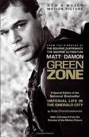 Cover of: Green Zone (Imperial Life/Emerald City Movie Tie-In Edition) (Vintage)