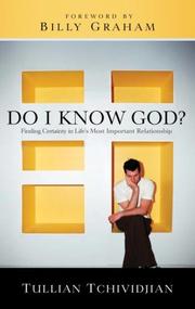 Cover of: Do I Know God? by Tullian Tchividjian