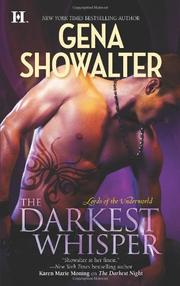 Cover of: The Darkest Whisper: (Lords of the Underworld)