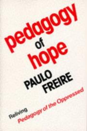 Pedagogy of hope by Paulo Freire