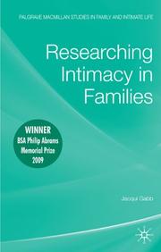 Researching intimacy in families