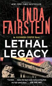 Cover of: Lethal Legacy by Linda Fairstein
