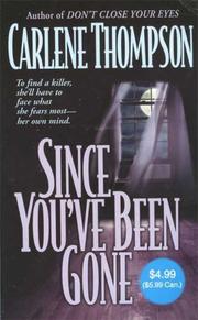 Cover of: Since you've been gone