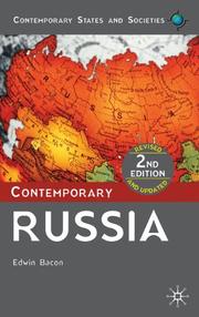 Cover of: Contemporary Russia (Contemporary States and Societies)