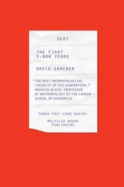 Cover of: Debt: The First 5,000 Years
