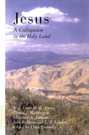 Cover of: Jesus: A Colloquium in the Holy Land (Biblical Studies)