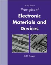 Principles of electronic materials and devices by S. O. Kasap