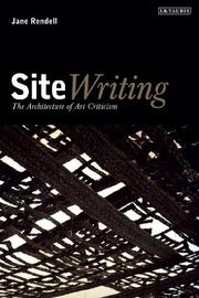 Site-writing : the architecture of art criticism