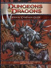 Eberron campaign guide : roleplaying game supplement