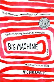 Big Machine by Victor D. LaValle