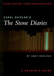 Carol Shields's [sic] The stone diaries by Abby H. P. Werlock