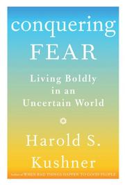 Cover of: Conquering fear: living your life to the fullest