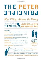 Cover of: The Peter principle: why things always go wrong
