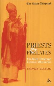 Cover of: Priests and Prelates: The Daily Telegraph Clerical Obituaries